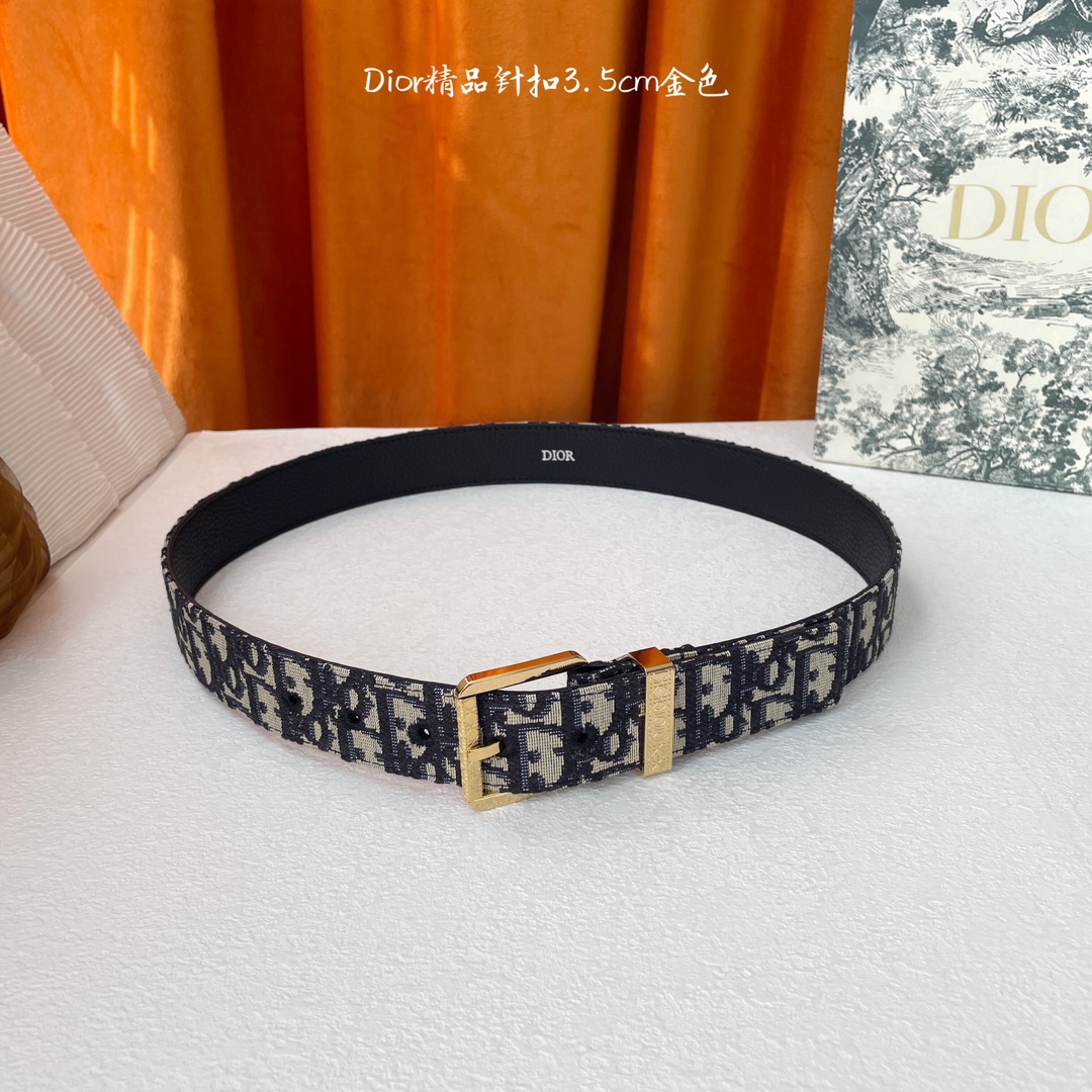 Dior belt Dior “DIOR” 3.5cm — photo 5