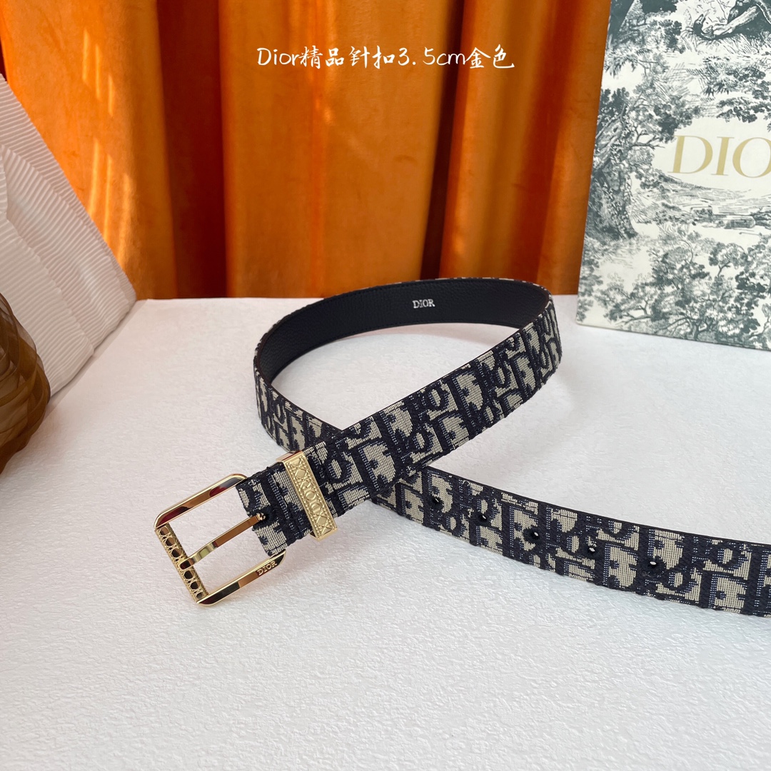 Dior belt Dior “DIOR” 3.5cm — photo 3