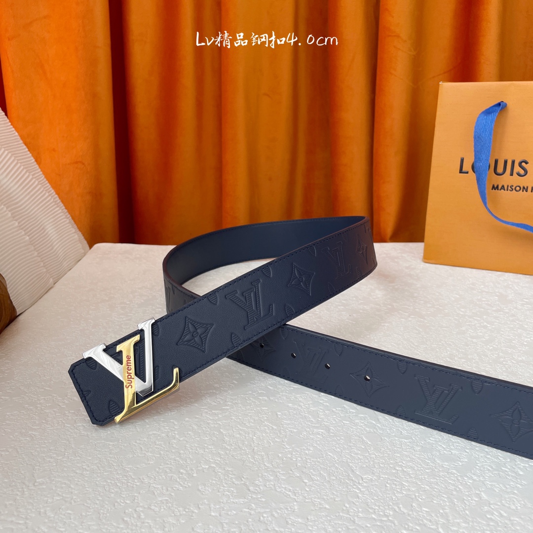 【LOUIS VUITTON驴牌】经典原单品质 经典压花面平纹皮底 搭配原单精品钢扣
