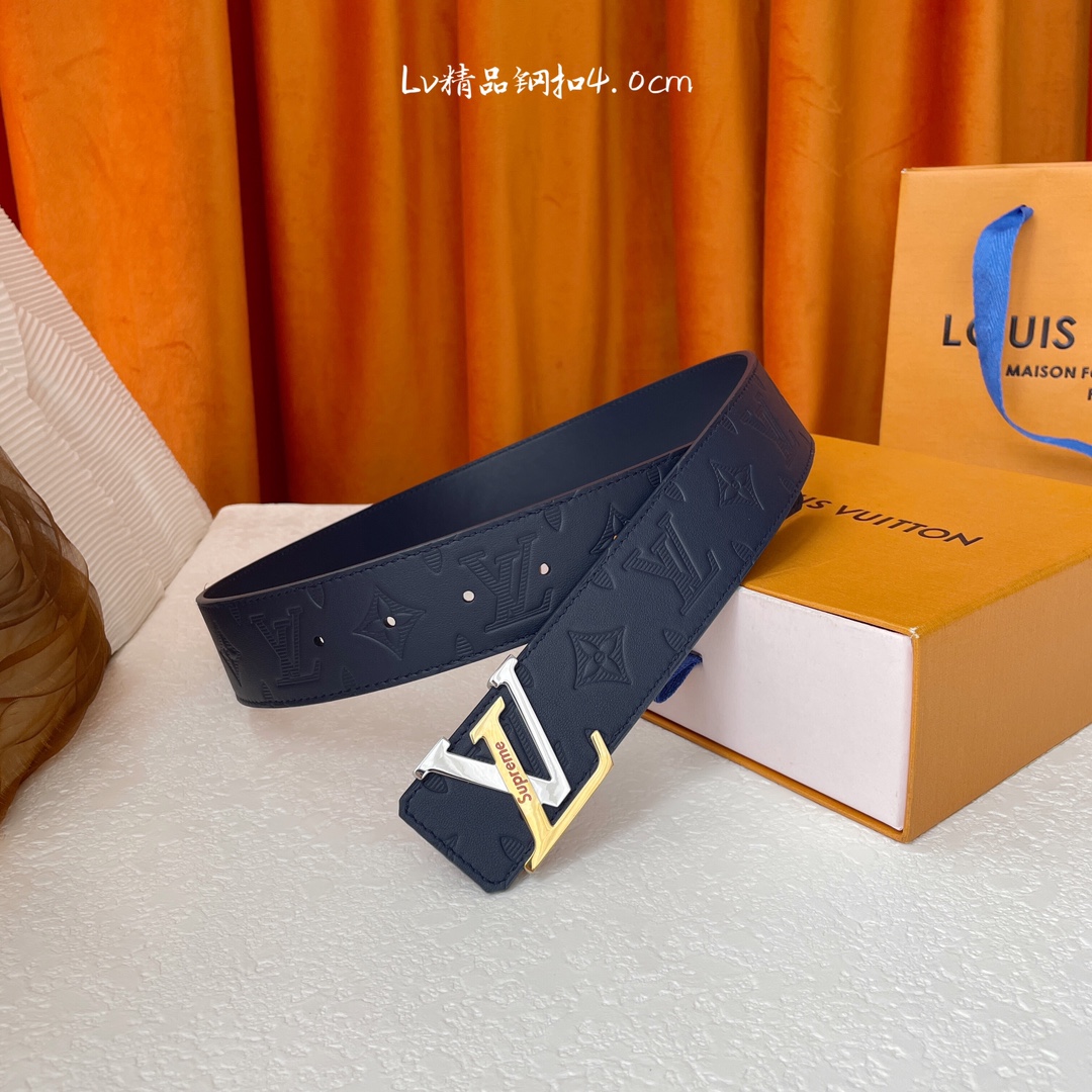 【LOUIS VUITTON驴牌】经典原单品质 经典压花面平纹皮底 搭配原单精品钢扣