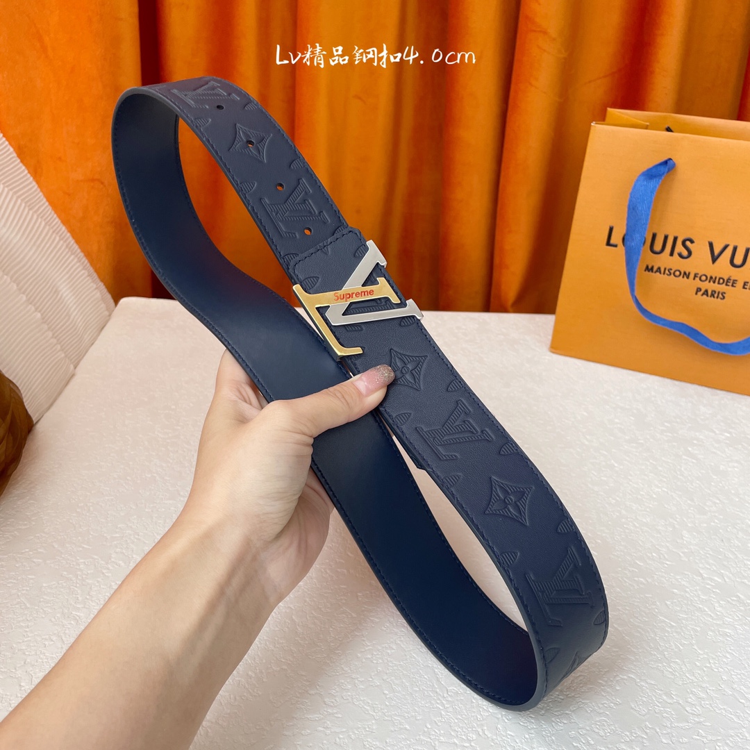 【LOUIS VUITTON驴牌】经典原单品质 经典压花面平纹皮底 搭配原单精品钢扣