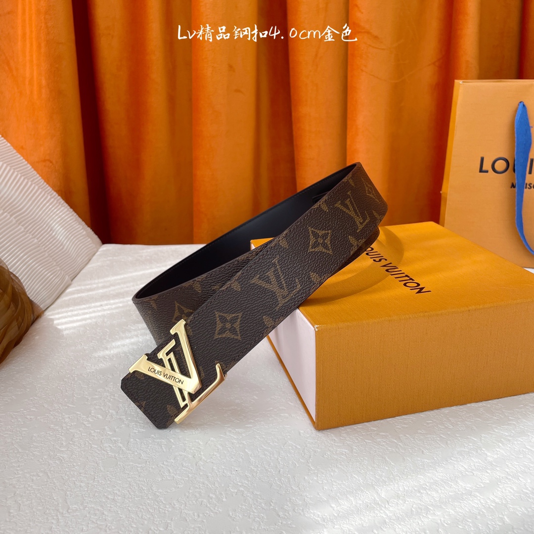 NO:140358,Original single [LOUIS VUITTON] Classic original single quality, classic printed leather with original plain pattern base, original single fine steel buckle, fine workmanship, detailed viewing, real photography, high-end luxury, width 4.0cm, belt, louis vuitton19860909原单【LOUIS VUITTON】经典原单品质,经典印花皮搭配原版平纹底,原单精品钢扣,精工制作,细节看图,实物拍摄,高端奢华,宽度4.0cm,皮带,louis vuitton,Belt
