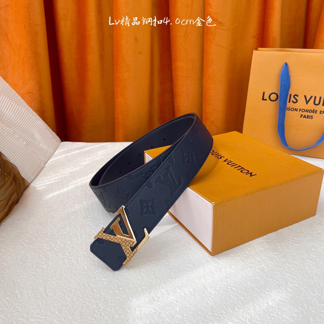 NO:140353,Original single [LOUIS VUITTON] Classic original single quality, classic embossed leather with original plain pattern base, original single fine steel buckle, fine workmanship, detailed viewing, real photography, high-end luxury, width 4.0cm, belt, louis vuitton19860909原单【LOUIS VUITTON】经典原单品质,经典压花皮搭配原版平纹底,原单精品钢扣,精工制作,细节看图,实物拍摄,高端奢华,宽度4.0cm,皮带,louis vuitton,Belt