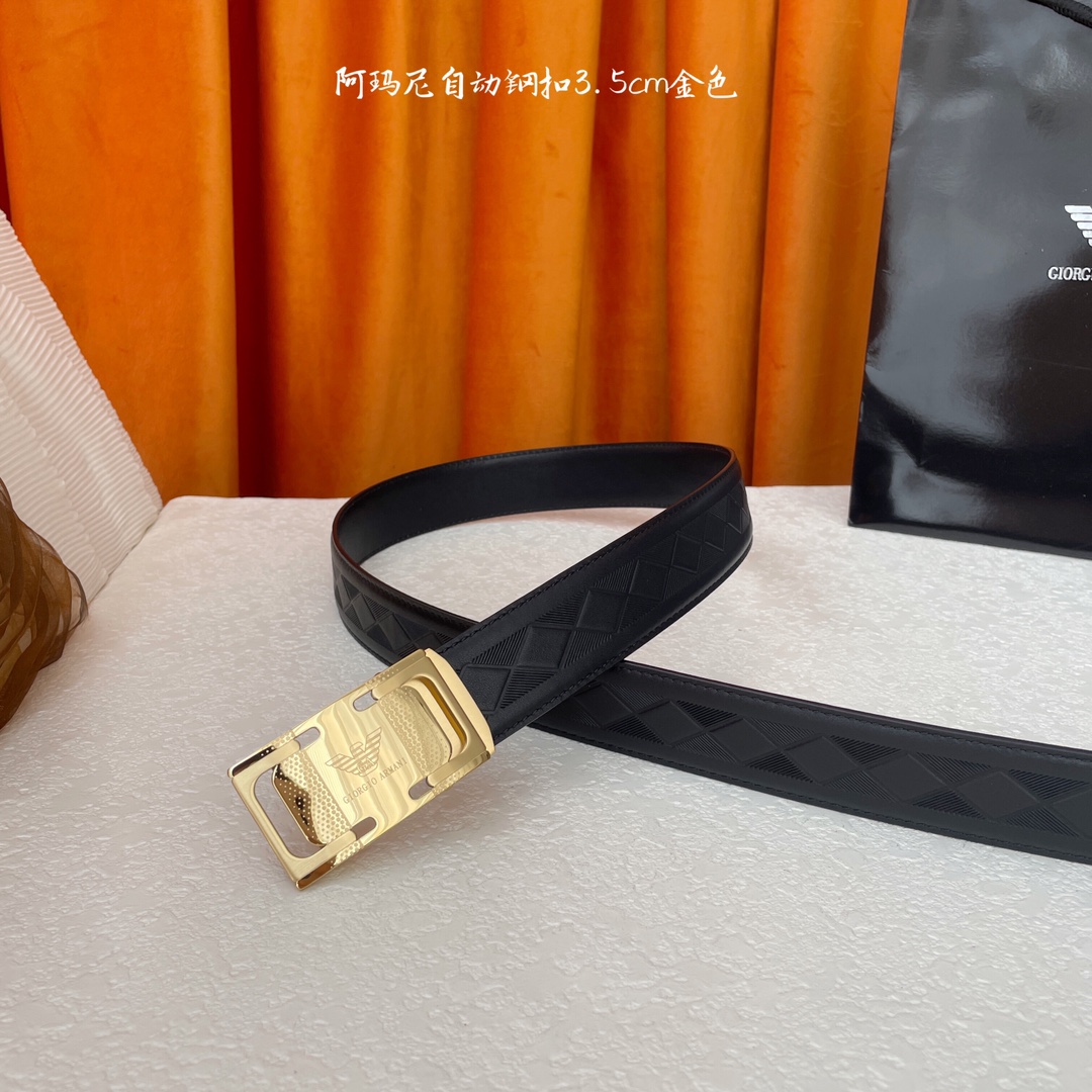 ARMANI bälte automatisk 3 5cm — photo 3