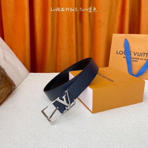 Louis Vuitton Embossed Leather Belt | Classic Design, Premium Quality, 3.5cm Width 1 Louis Vuitton Embossed Leather Belt | Classic Design, Premium Quality, 3.5cm Width