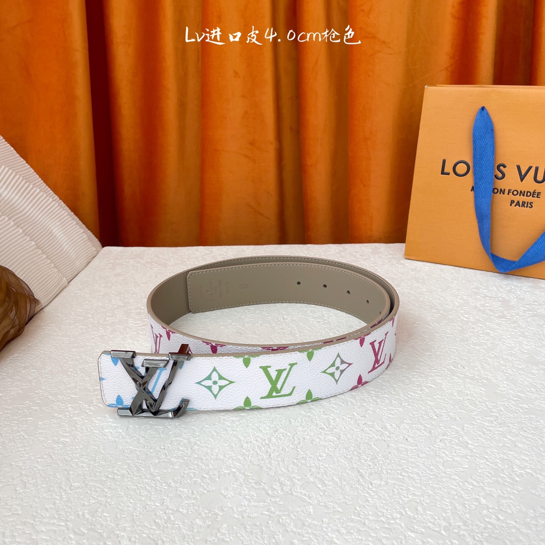 LOUIS VUITTON驴牌经典原单品质新款印花面平纹皮底搭配原单精品钢扣