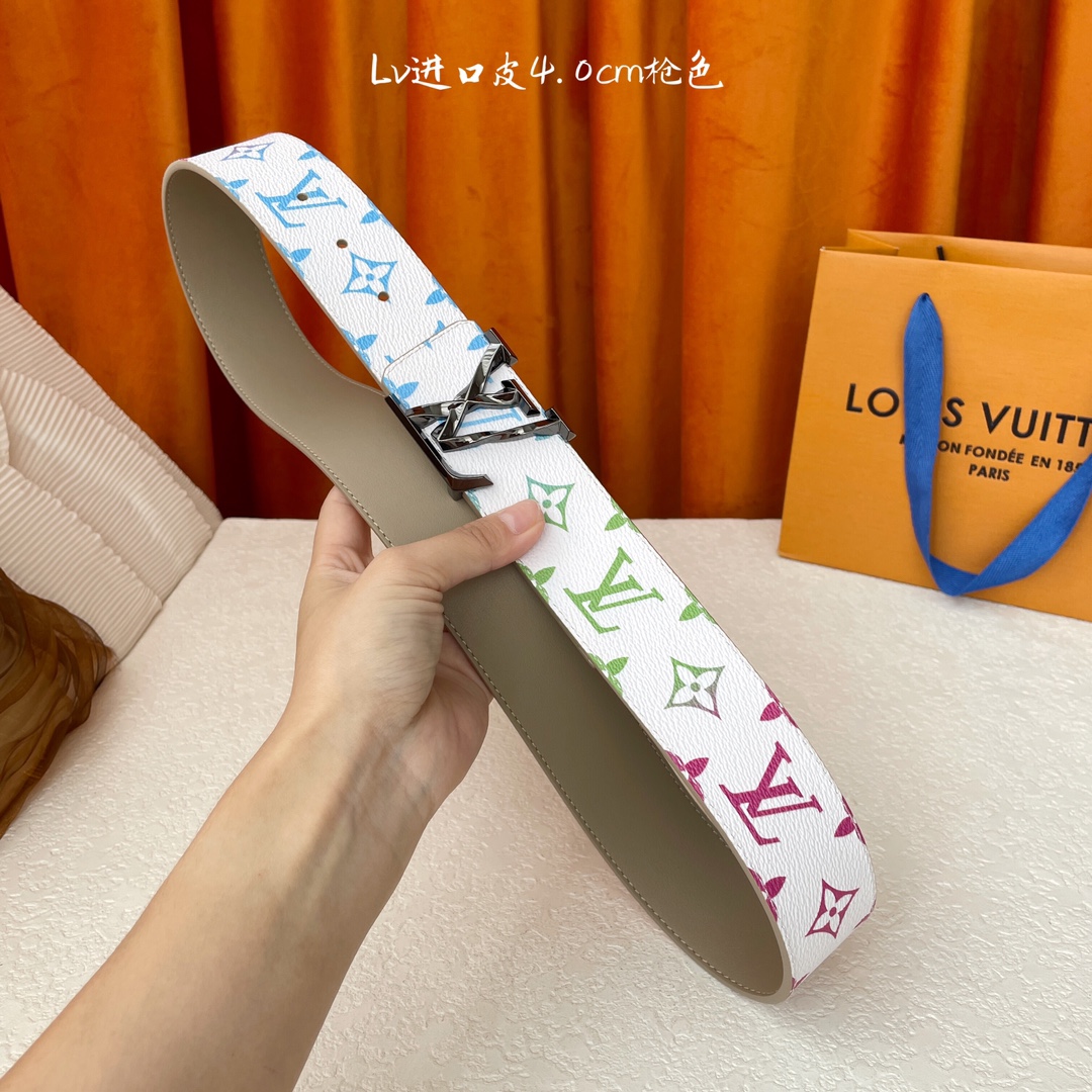 LOUIS VUITTON驴牌经典原单品质新款印花面平纹皮底搭配原单精品钢扣
