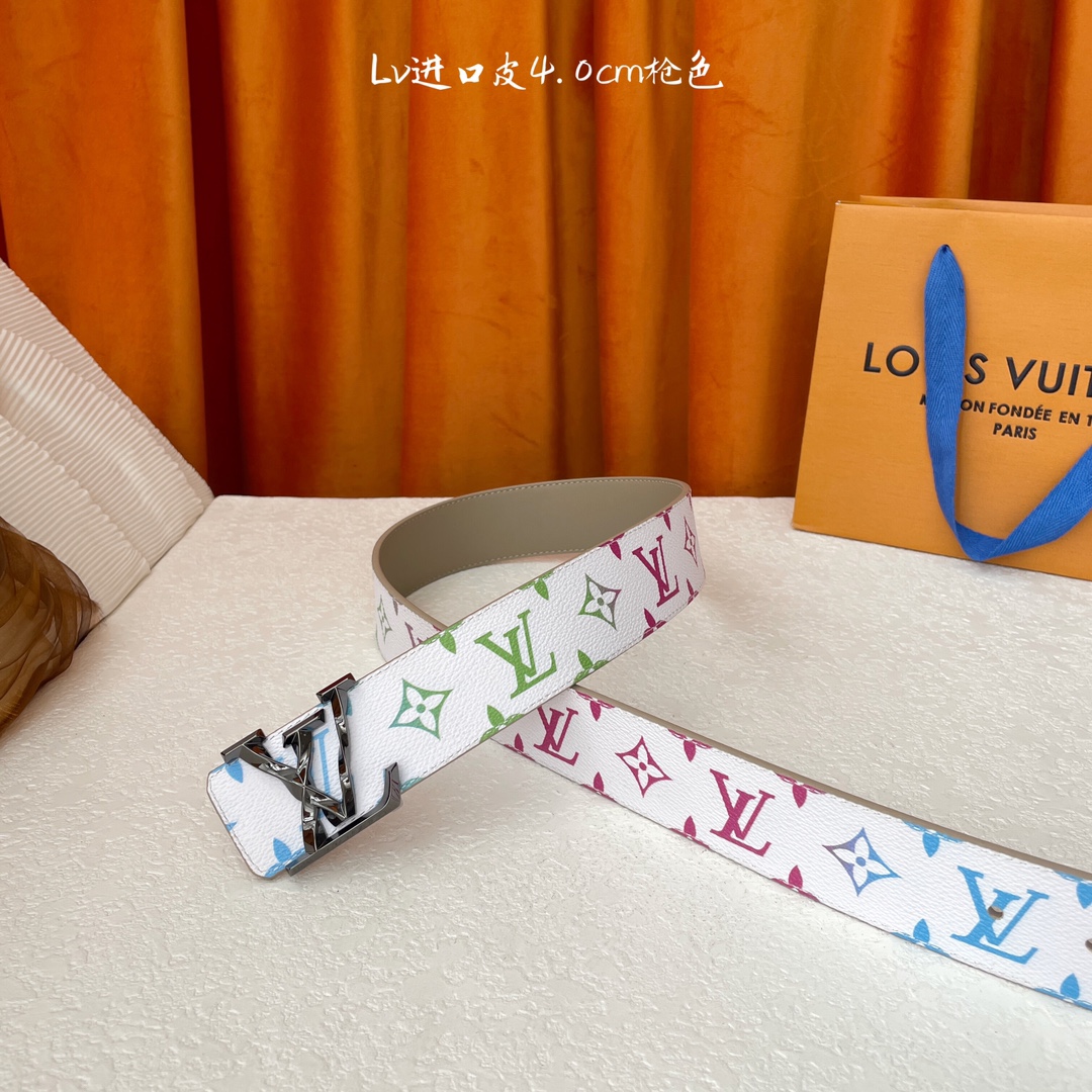 LOUIS VUITTON驴牌经典原单品质新款印花面平纹皮底搭配原单精品钢扣