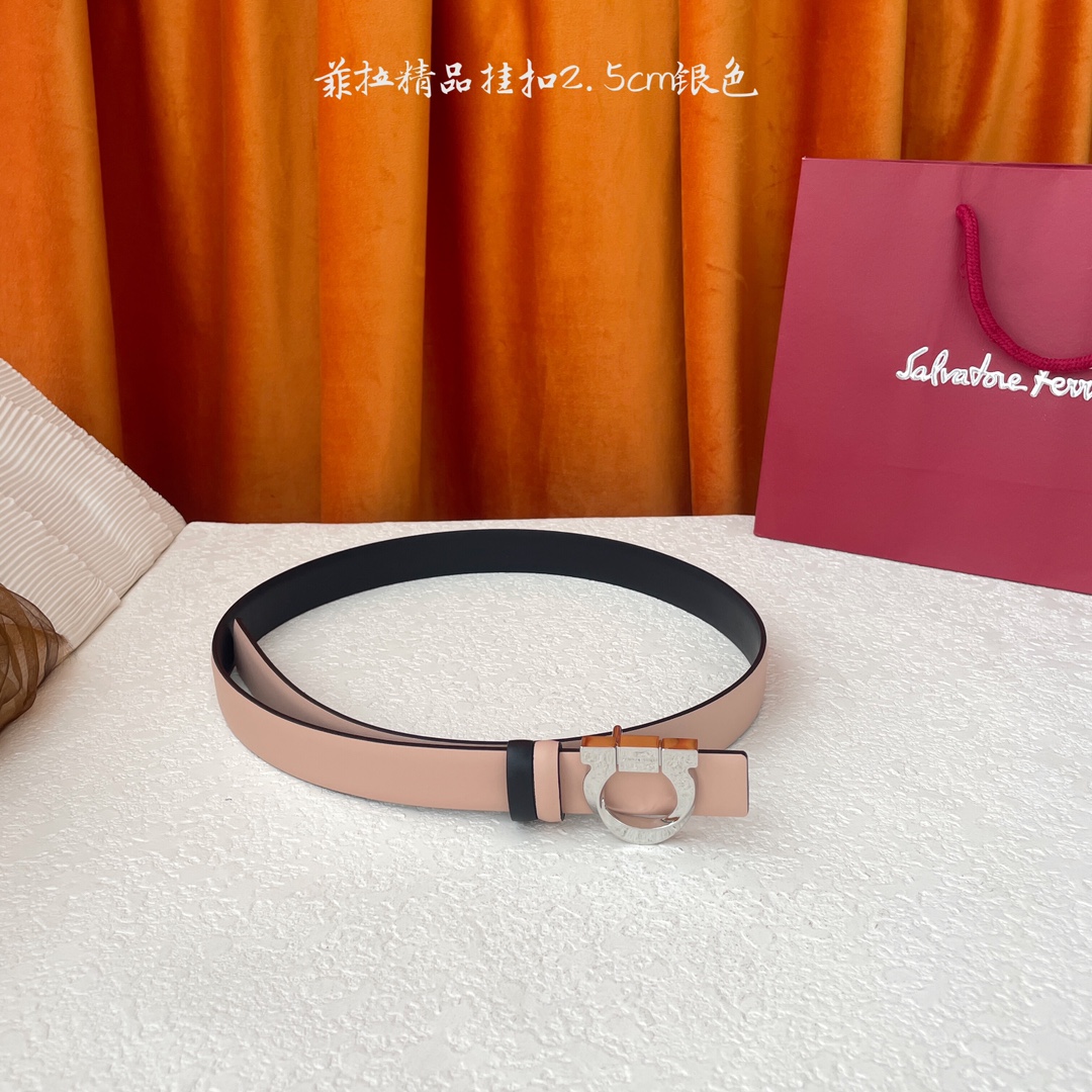[Ferragamo Belts]Ferragamo Modern Classics Renewed interpretation Double-sided