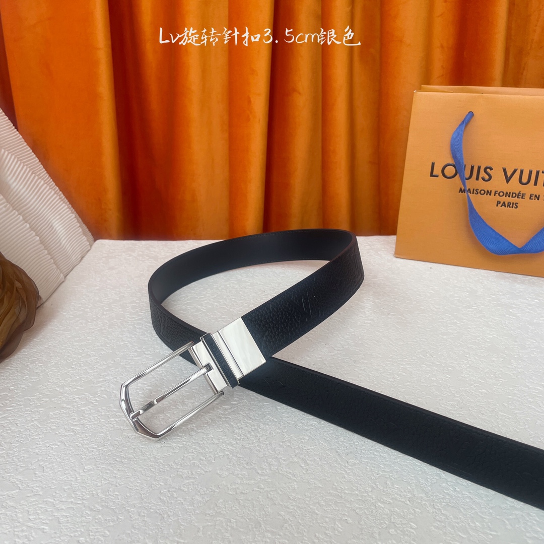 🅿️170【LOUIS VUITTON驴牌】：经典原单品质，经典压花面原版平纹底，搭配原单精品旋转针扣，精工制作，细节看图，实物拍摄，高端奢华，宽度3.5cm