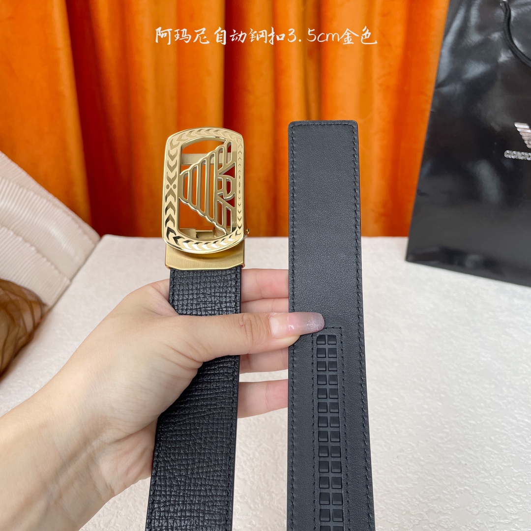 阿玛尼 经典原单品质 小牛皮搭配精品自动钢扣-Chinese UA Cheap High Quatity Brand Clothes Bags handbags Sneakers wholesale wholesaler seller from China Factory suppliers Fashion Clothing Shoes best Quality Beautiful Price 阿玛尼 经典原单品质 小牛皮搭配精品自动钢扣