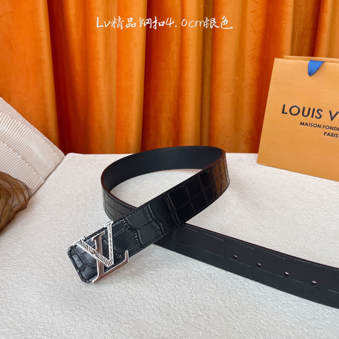 【LOUIS VUITTON驴牌】：经典原单品质，经典鳄鱼纹面原版平纹底，搭配原单精品钢扣，精工制作，细