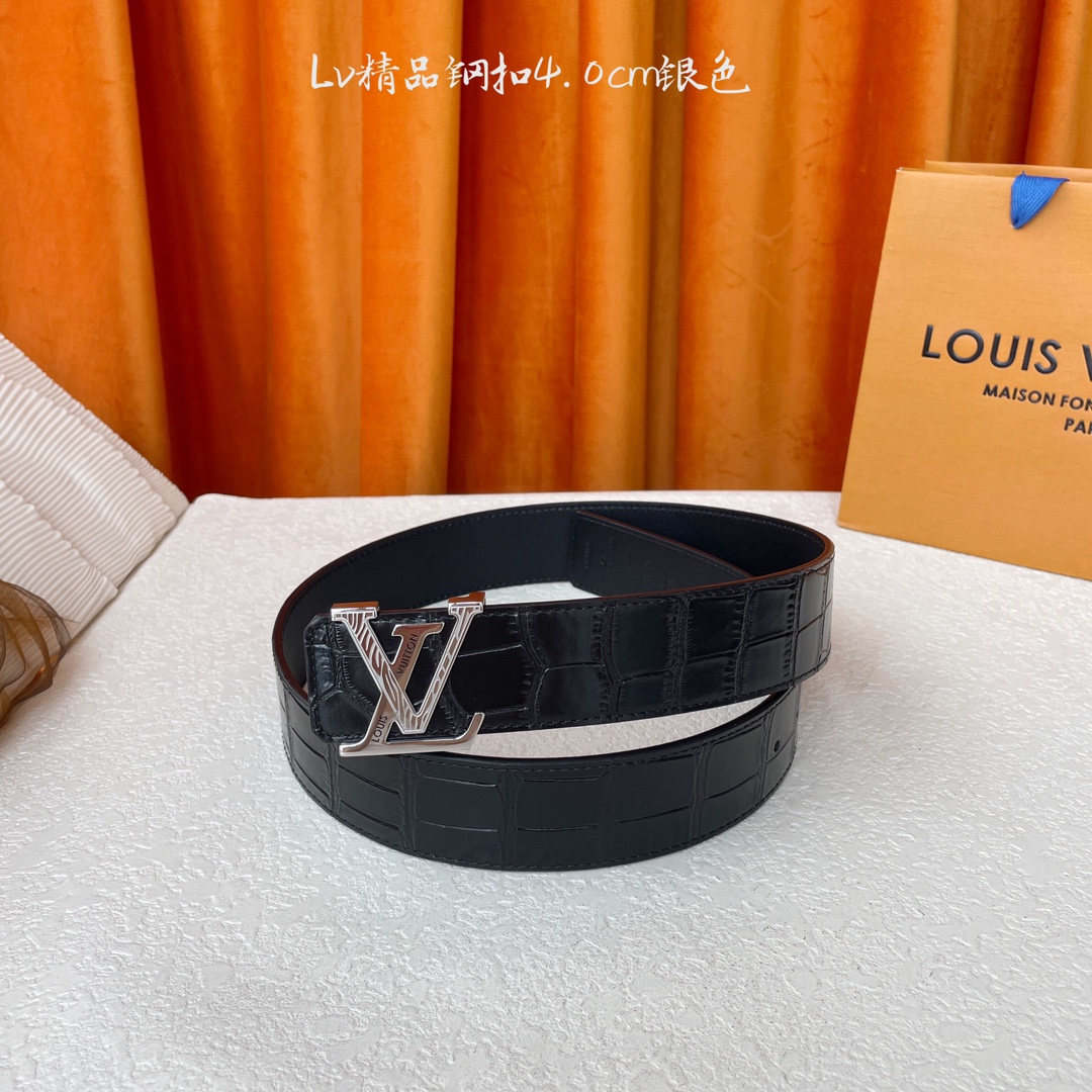 【LOUIS VUITTON驴牌】：经典原单品质，经典鳄鱼纹面原版平纹底，搭配原单精品钢扣，精工制作，细
