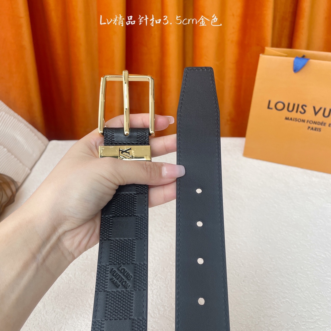 【LOUIS VUITTON驴牌】：经典原单品质，压花面配原版平纹底，搭配原单精品针扣，精工制作，细节看