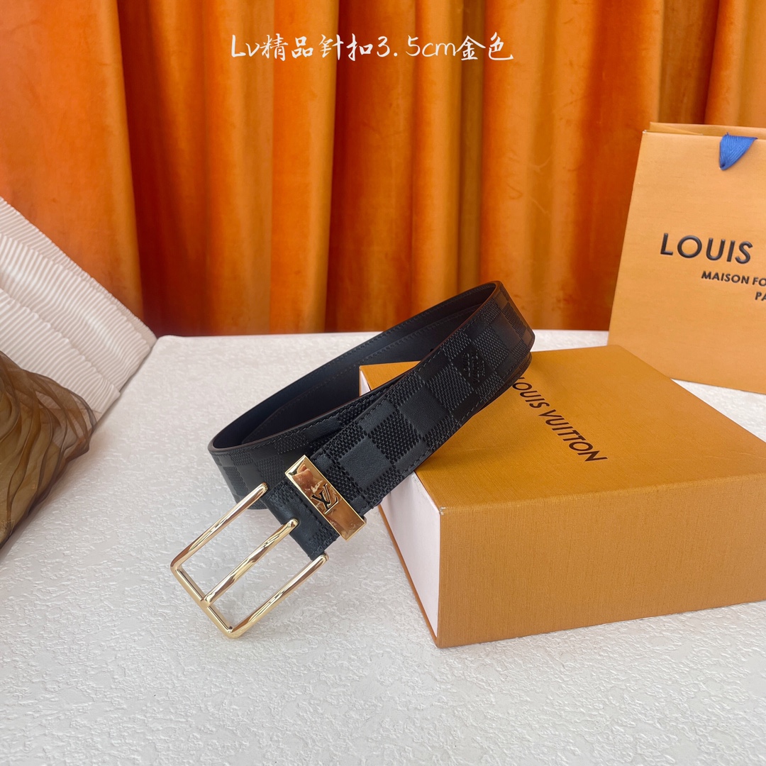 【LOUIS VUITTON驴牌】：经典原单品质，压花面配原版平纹底，搭配原单精品针扣，精工制作，细节看