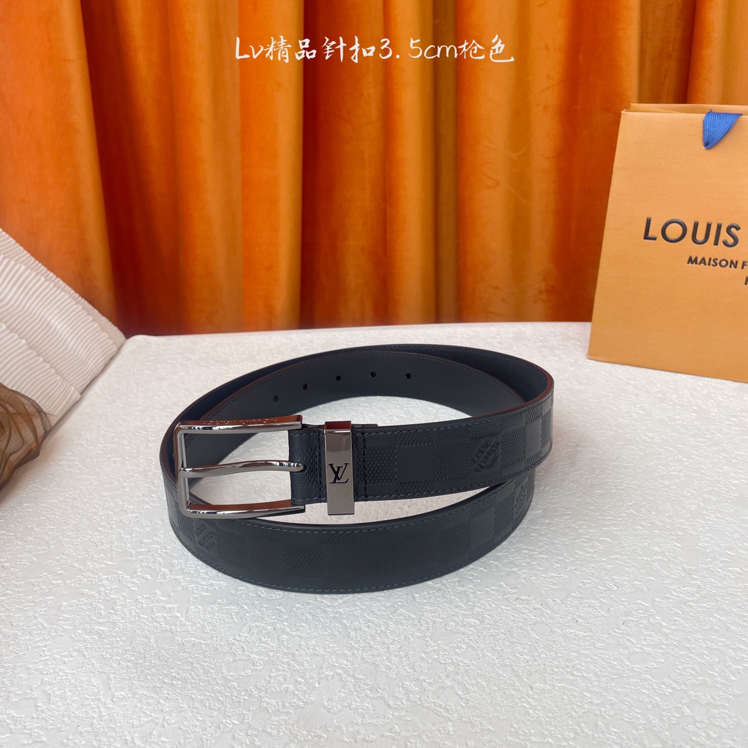 【LOUIS VUITTON驴牌】：经典原单品质，压花面配原版平纹底，搭配原单精品针扣，精工制作，细节看