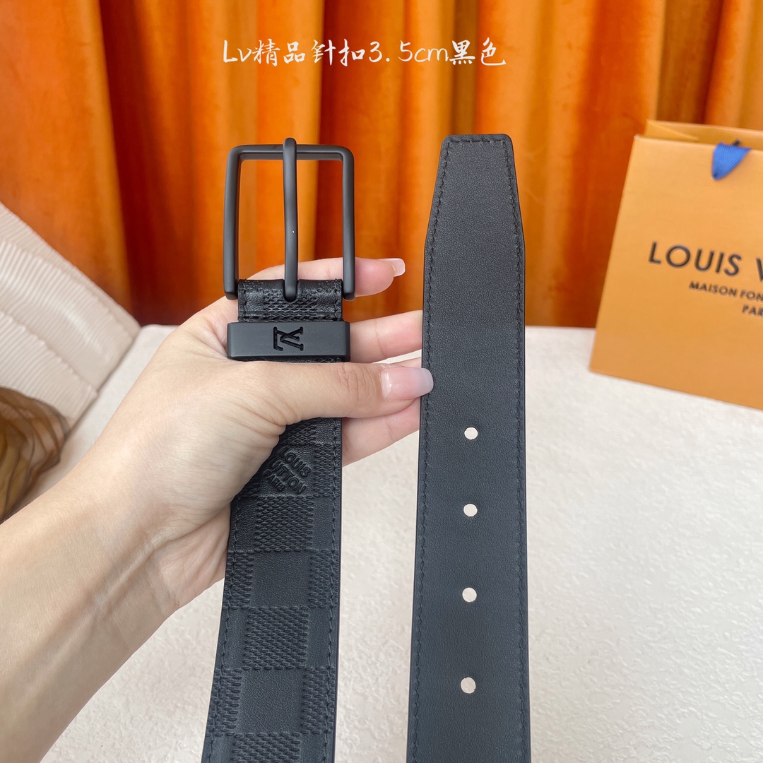 【LOUIS VUITTON驴牌】：经典原单品质，压花面配原版平纹底，搭配原单精品针扣，精工制作，细节看