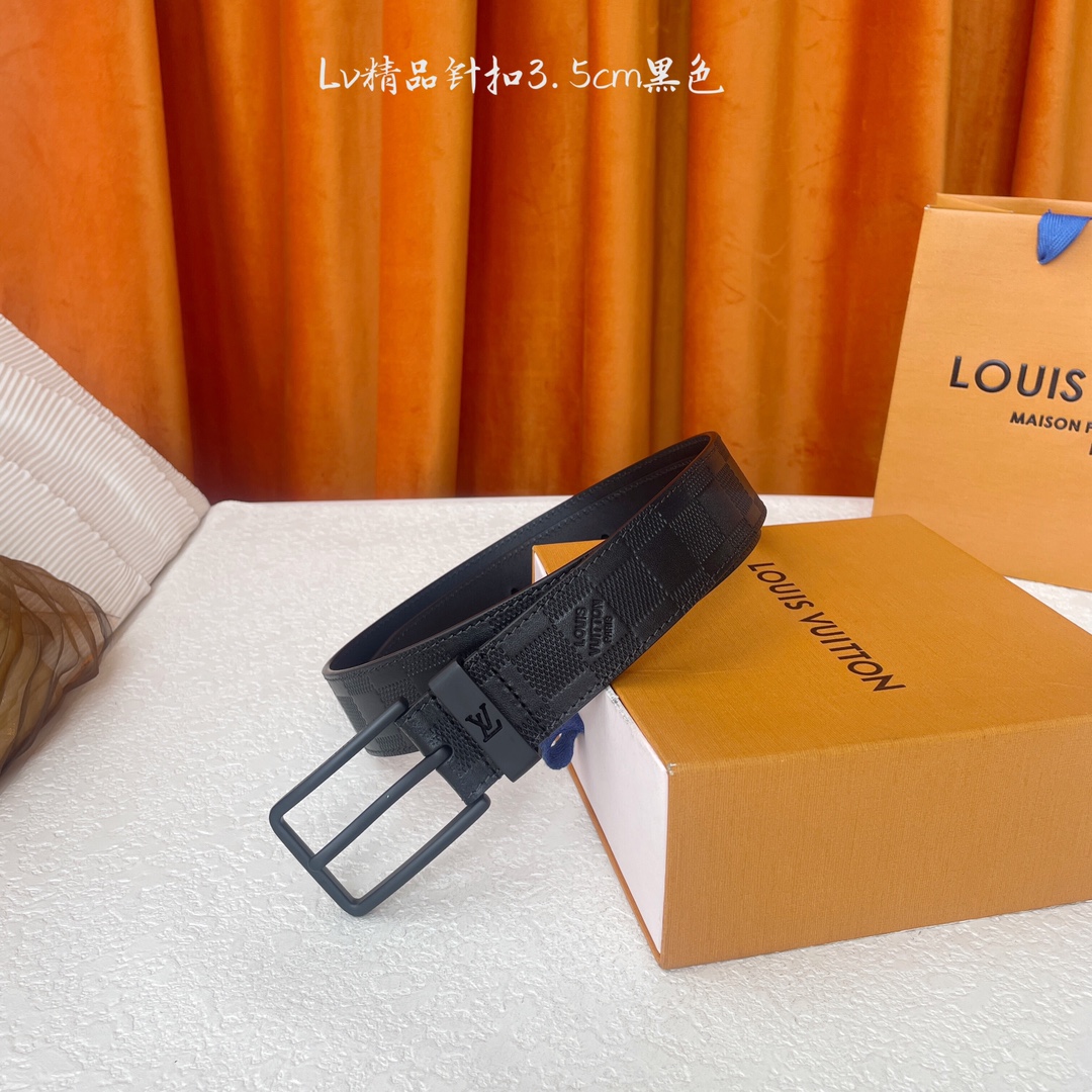 【LOUIS VUITTON驴牌】：经典原单品质，压花面配原版平纹底，搭配原单精品针扣，精工制作，细节看