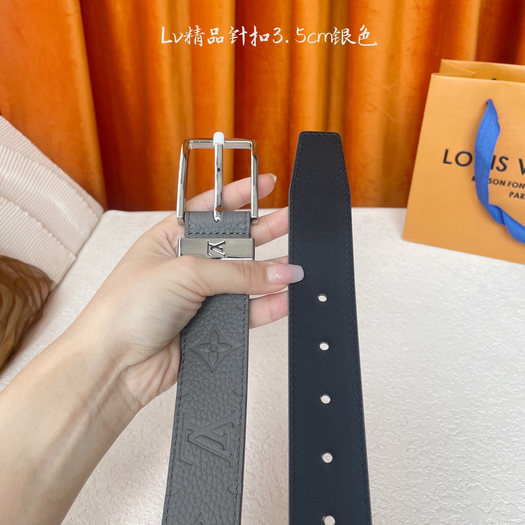 【LOUIS VUITTON驴牌】：经典原单品质，压花面配原版平纹底，搭配原单精品针扣，精工制作，细节看