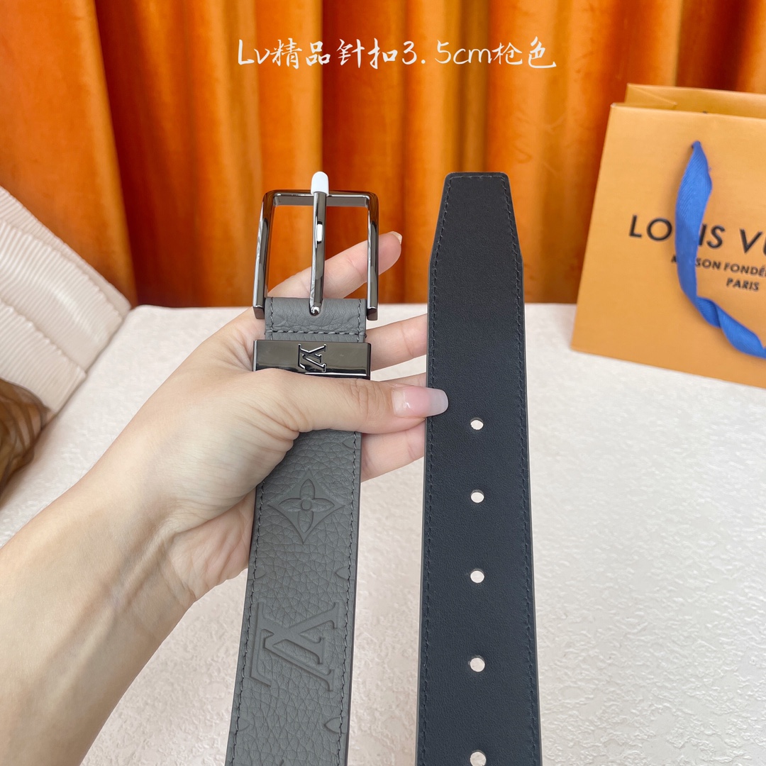 【LOUIS VUITTON驴牌】：经典原单品质，压花面配原版平纹底，搭配原单精品针扣，精工制作，细节看