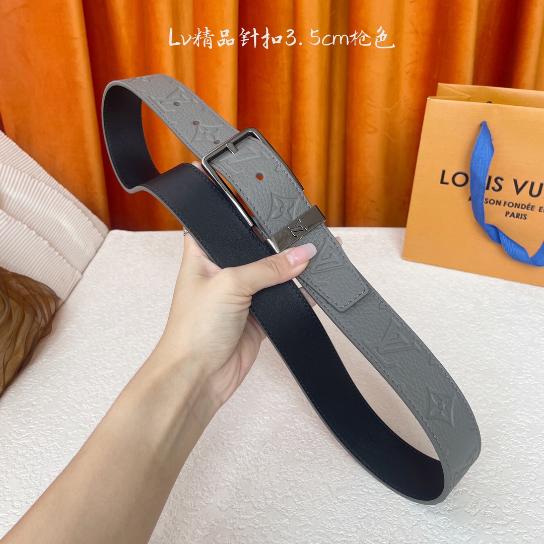 【LOUIS VUITTON驴牌】：经典原单品质，压花面配原版平纹底，搭配原单精品针扣，精工制作，细节看