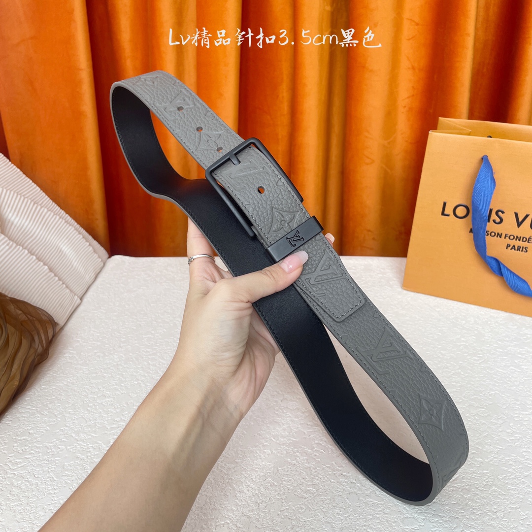【LOUIS VUITTON驴牌】：经典原单品质，压花面配原版平纹底，搭配原单精品针扣，精工制作，细节看