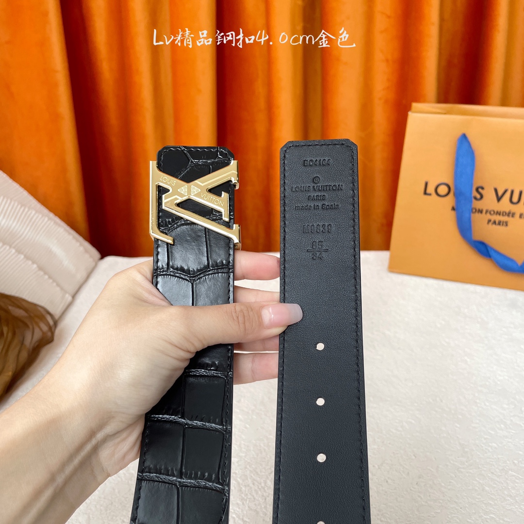 【LOUIS VUITTON驴牌】：经典原单品质，经典鳄鱼纹面原版平纹底，搭配原单精品钢扣，精工制作，细