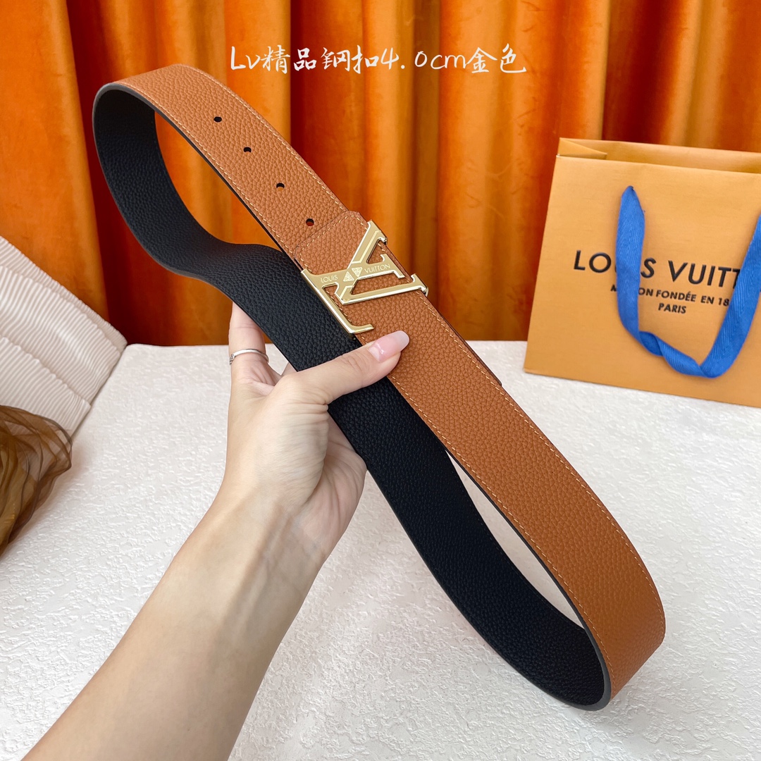 【LOUIS VUITTON驴牌】：经典原单品质，黑土黄双面荔枝纹，搭配原单精品钢扣，精工制作，细节看图