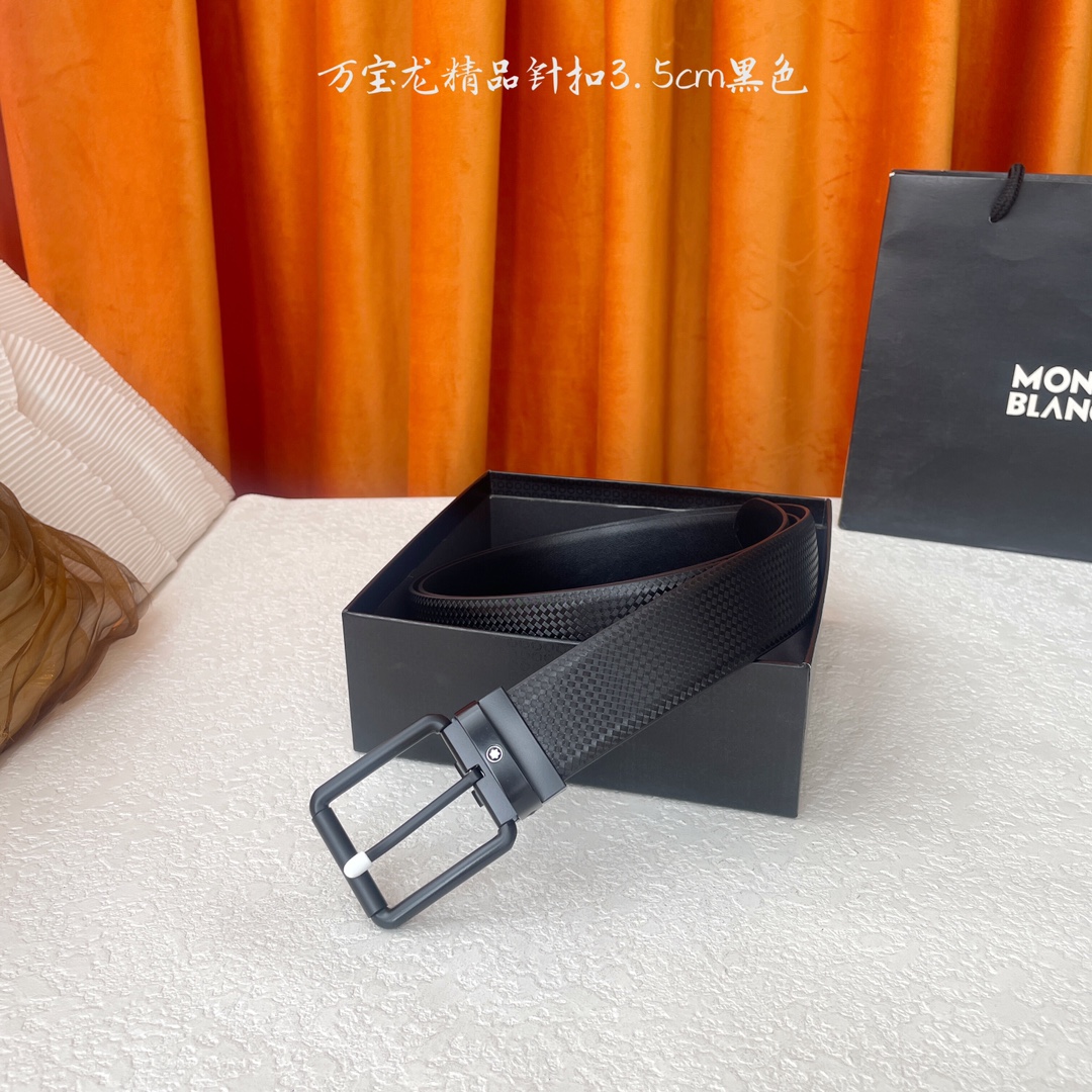   品牌：【万宝龙】 Montblanc家持续其一贯的高雅，绅士，精致的风格，进口小牛皮。手感细腻柔软。