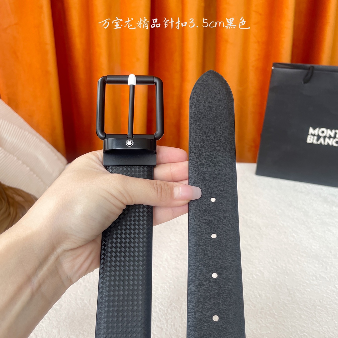   品牌：【万宝龙】 Montblanc家持续其一贯的高雅，绅士，精致的风格，进口小牛皮。手感细腻柔软。