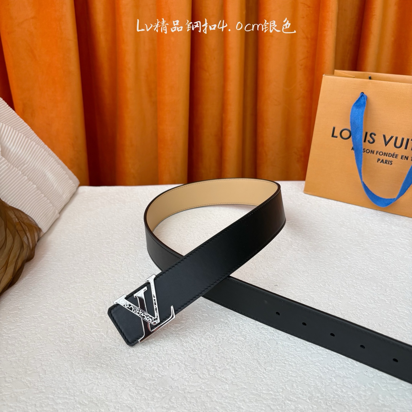 【LOUIS VUITTON驴牌】：经典原单品质，黑杏双面平纹，搭配原单精品钢扣，精工制作，细节看图，实
