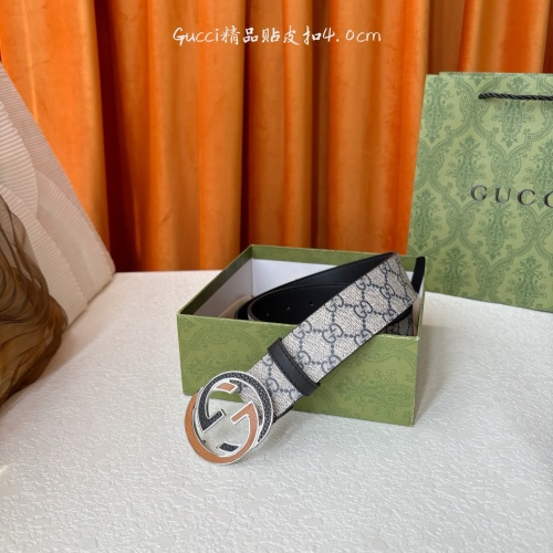 Gucci Classic Printed Belt with Original Leather Base -Timeless Style 1 Gucci Classic Printed Belt with Original Leather Base -Timeless Style