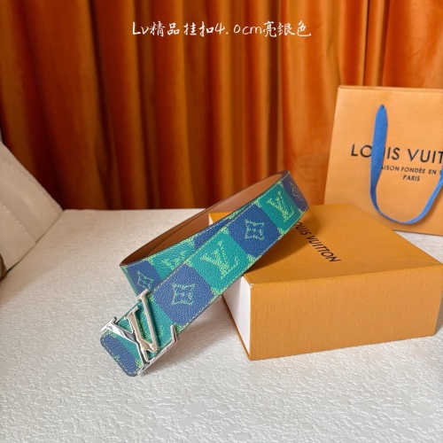 Louis Vuitton 40mm Monogram LV Initiales Reversible Belt 1 Louis Vuitton 40mm Monogram LV Initiales Reversible Belt