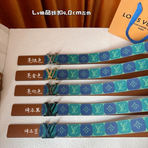 Louis Vuitton LV Initiales 40mm Reversible Leather Belt 1 Louis Vuitton LV Initiales 40mm Reversible Leather Belt