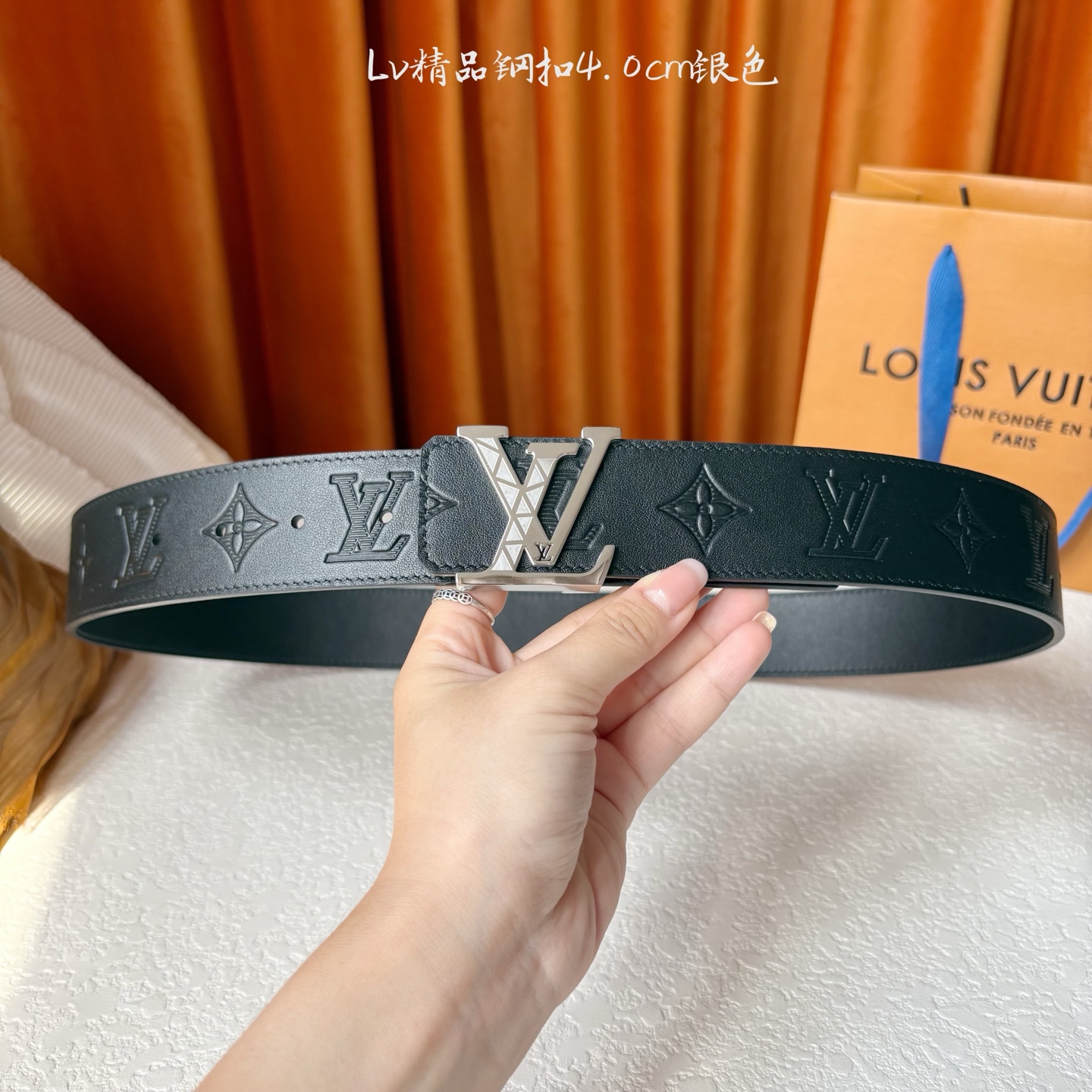 🅿️150【LOUIS VUITTON驴牌】：经典原单品质，经典印花面配原版平纹底，搭配原单精品钢扣，精工制作，细节看图，实物拍摄，高端奢华，宽度4.0cm