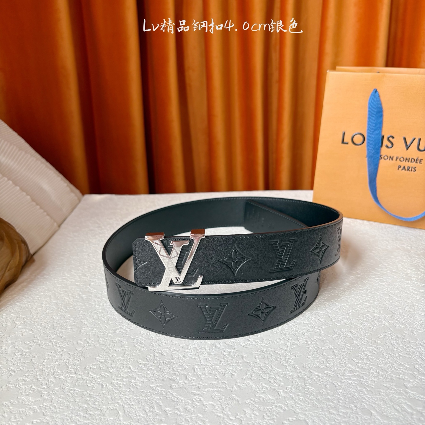 🅿️150【LOUIS VUITTON驴牌】：经典原单品质，经典印花面配原版平纹底，搭配原单精品钢扣，精工制作，细节看图，实物拍摄，高端奢华，宽度4.0cm