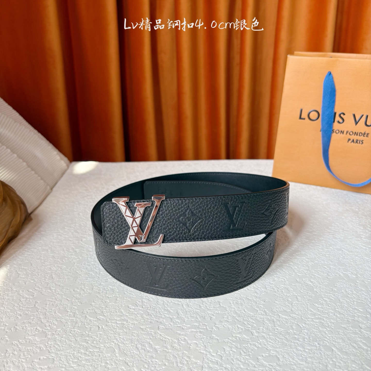 🅿️150【LOUIS VUITTON驴牌】：经典原单品质，经典印花面配原版平纹底，搭配原单精品钢扣，精工制作，细节看图，实物拍摄，高端奢华，宽度4.0cm