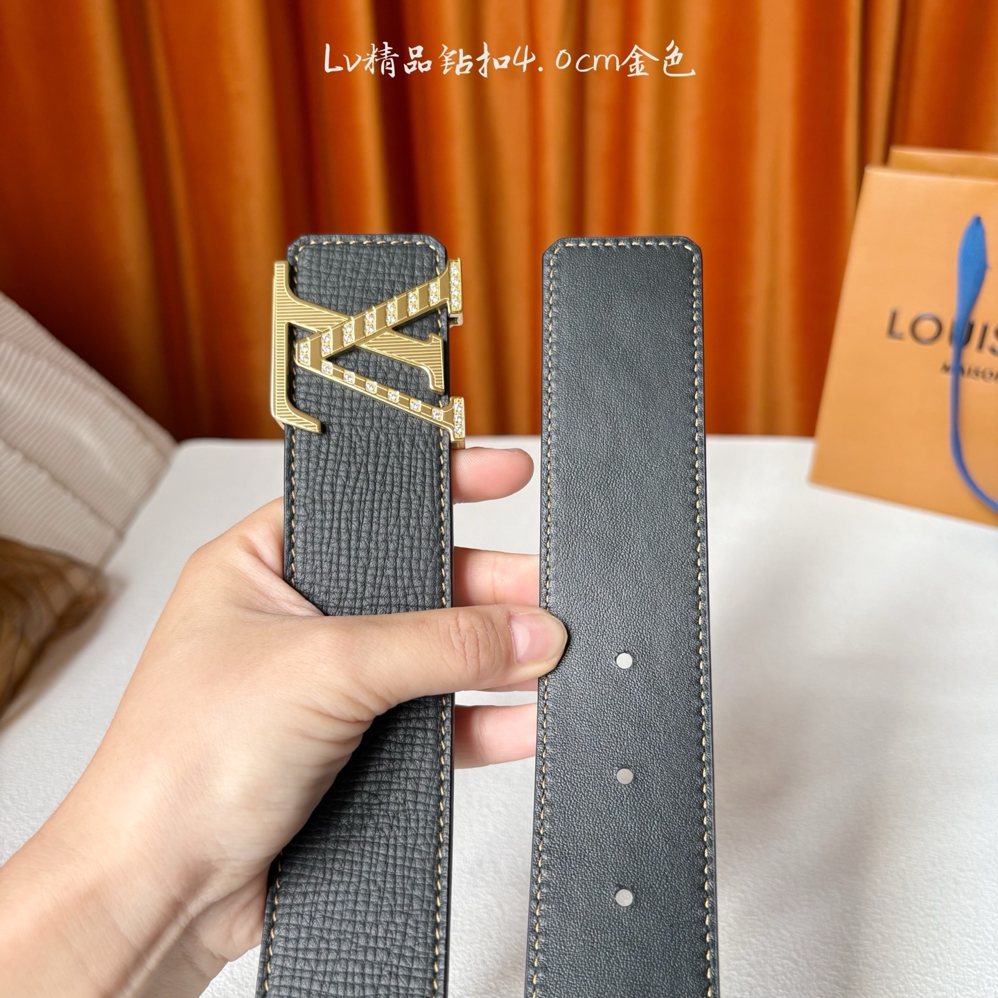 【LOUIS VUITTON驴牌】：经典原单品质，手掌纹面平纹底，搭配原单精品钻扣，精工制作，细节看图，