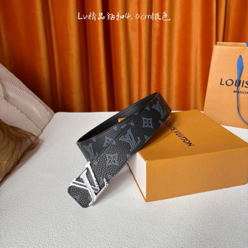 Louis Vuitton Monogram Eclipse Reversible Belt, 4.0cm - Premium Quality 7 Louis Vuitton Monogram Eclipse Reversible Belt, 4.0cm - Premium Quality
