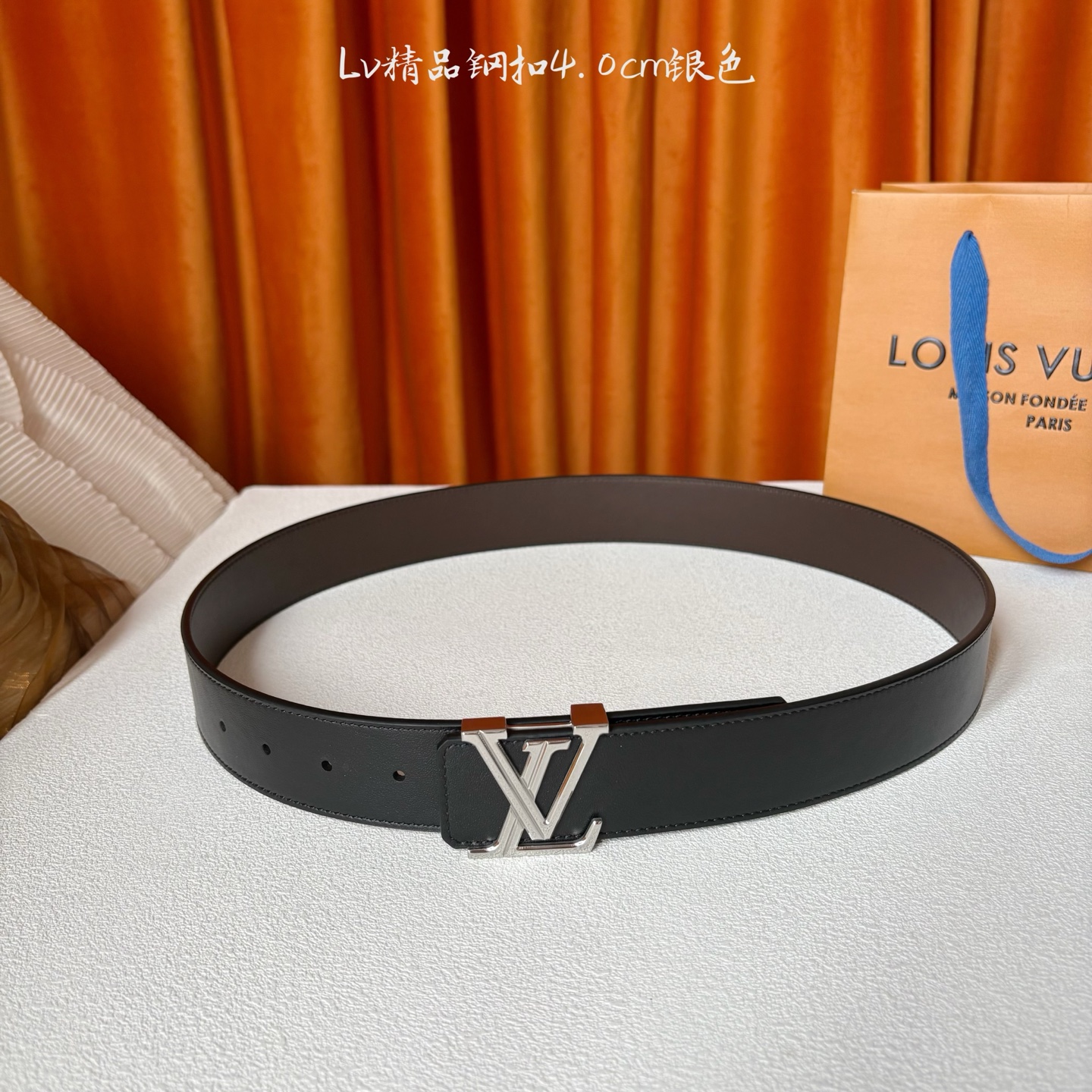 【LOUIS VUITTON驴牌】：经典原单品质，经典双面黑咖平纹，搭配原单精品钢扣，精工制作，细节看图