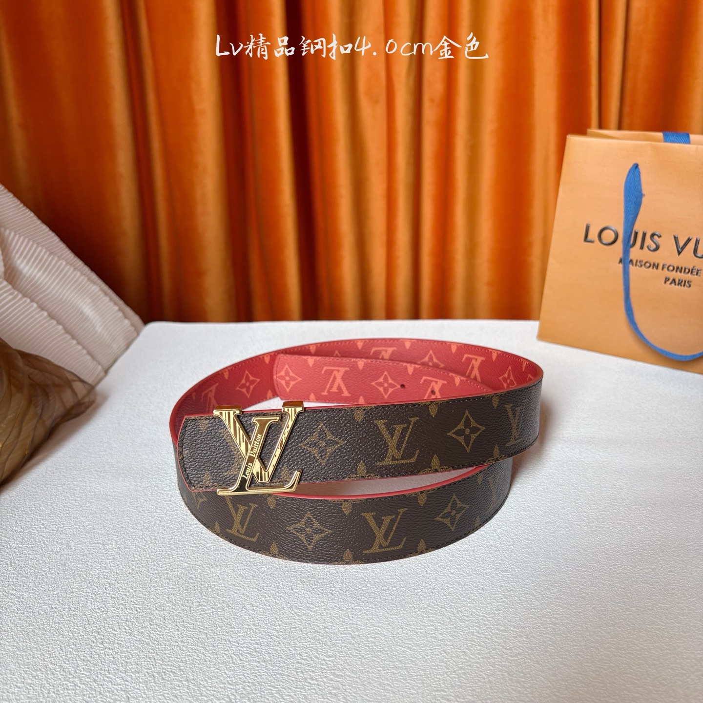 【LOUIS VUITTON驴牌】：经典原单品质，双面经典印花，搭配原单精品钢扣，精工制作，细节看图，实