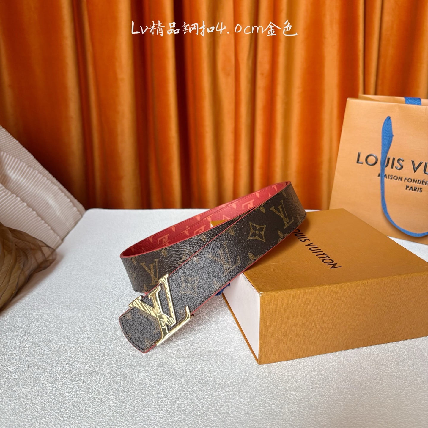 【LOUIS VUITTON驴牌】：经典原单品质，双面经典印花，搭配原单精品钢扣，精工制作，细节看图，实