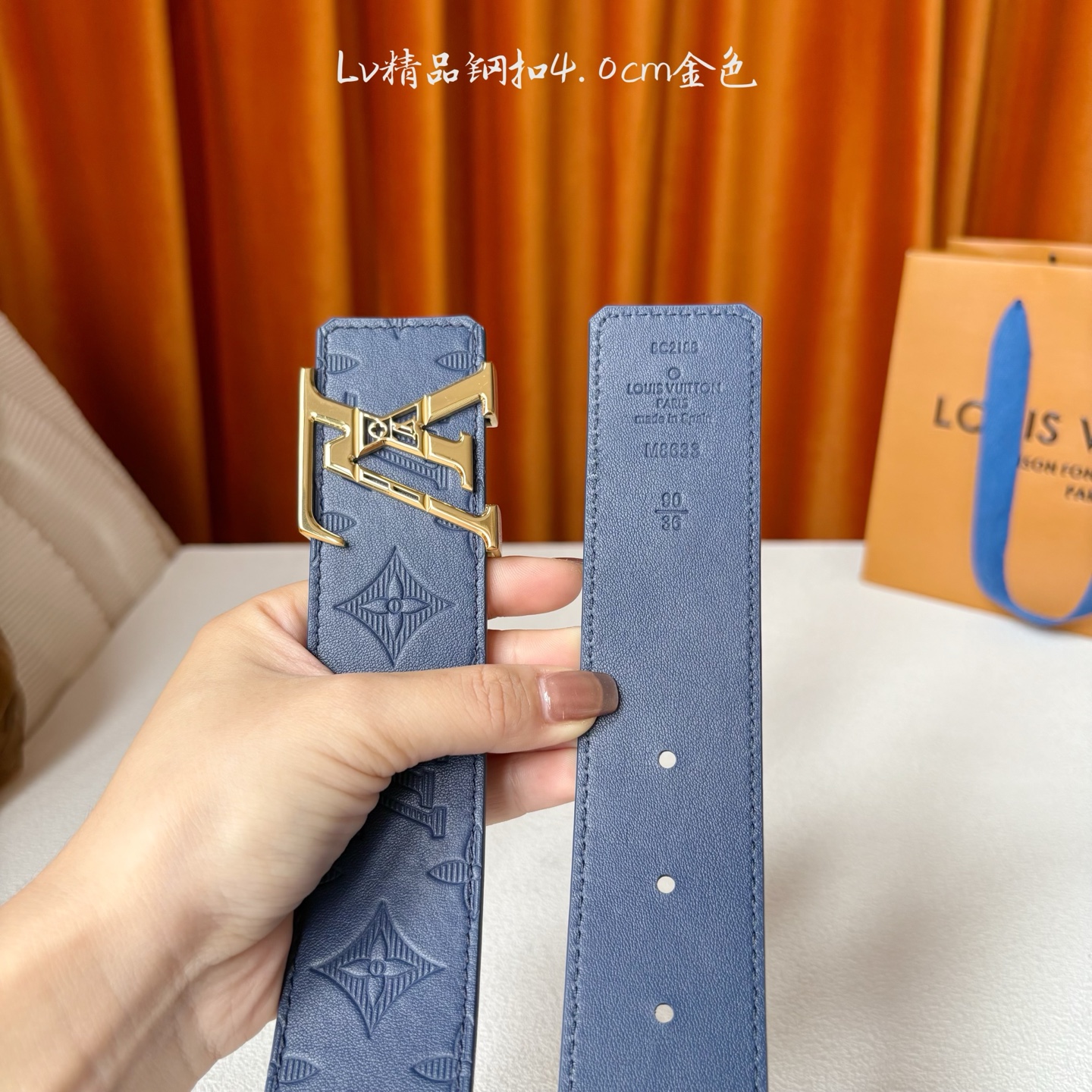 LOUIS VUITTON 经典原单品质，经典压花搭配原版皮底，镂空精品钢扣，精工制作，细节看图，实物拍