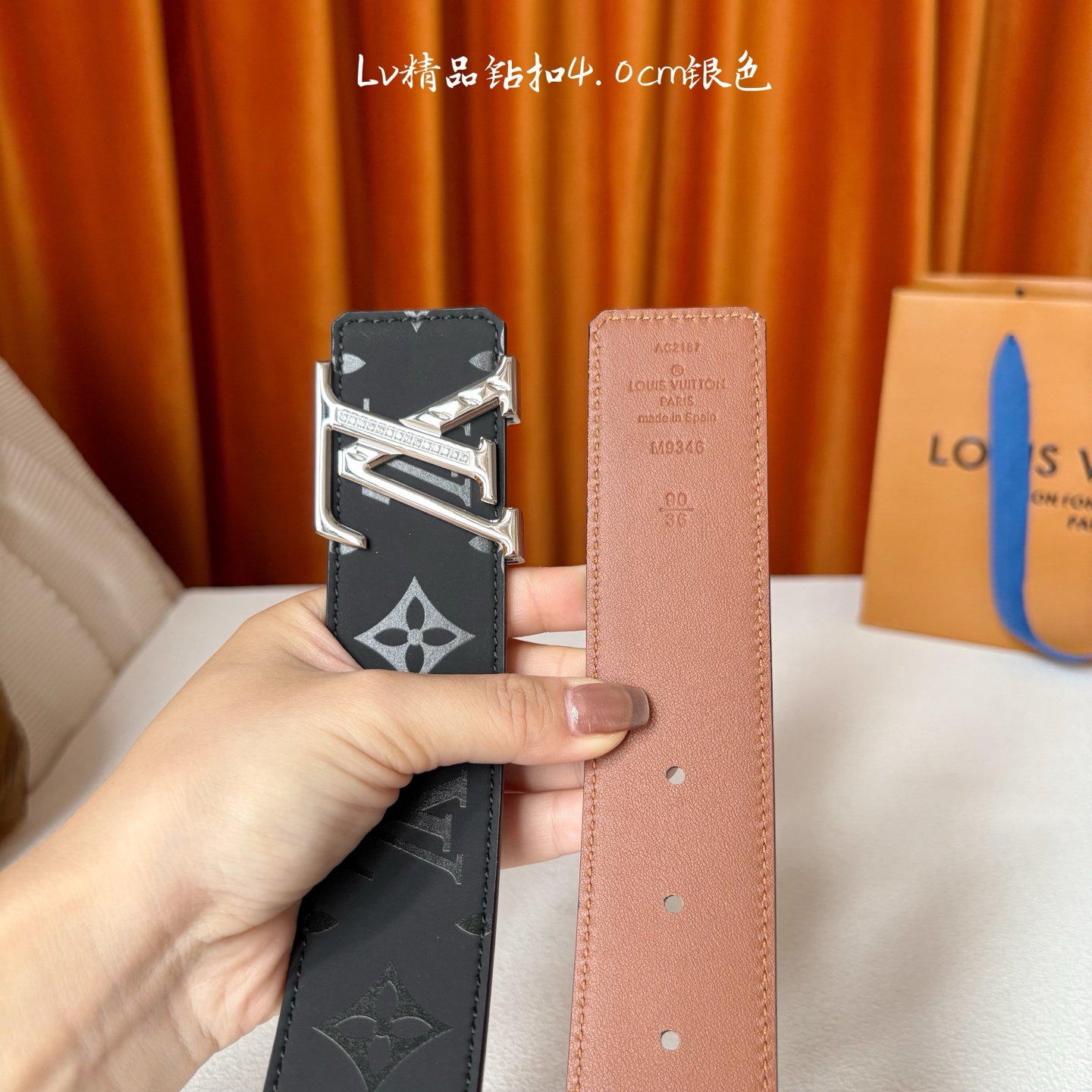 LOUIS VUITTON 经典原单品质，经典印花面搭配原版皮底，精品点钻钢扣，精工制作，细节看图，实物