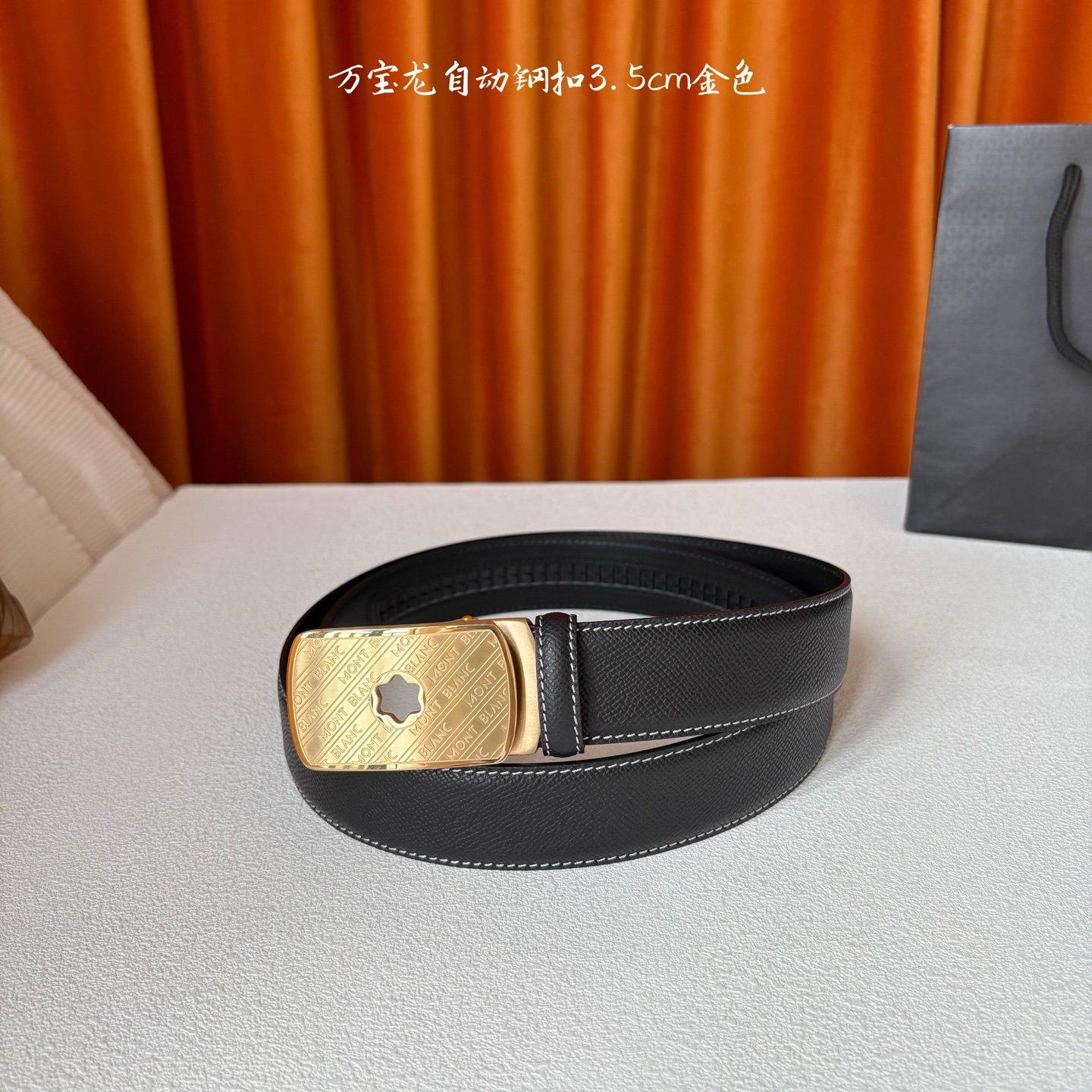Montblanc（万宝龙男） Style Leather Men's Belts Lookbook Reference image 2