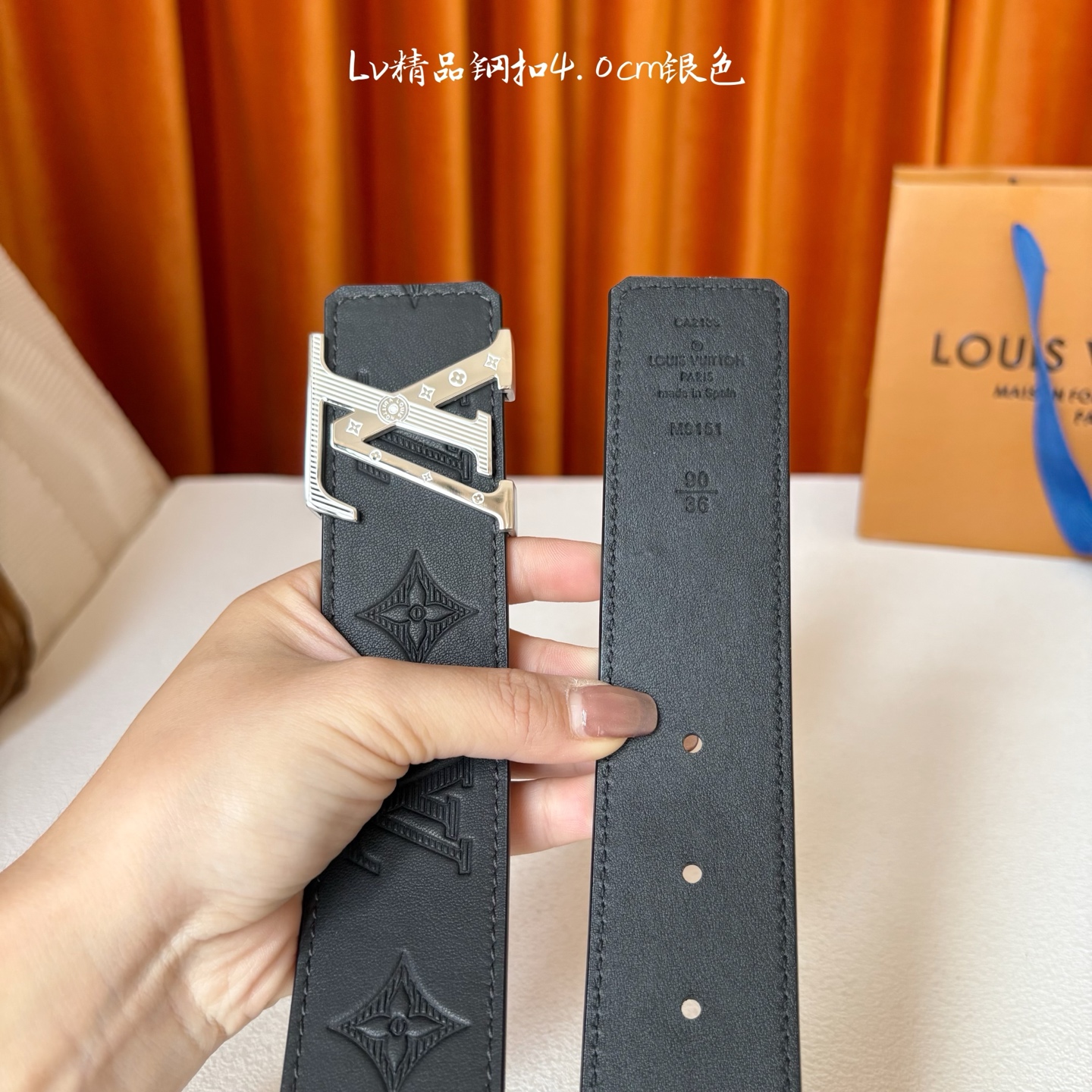 【LOUIS VUITTON】：经典原单品质，经典压花面配原版平纹底，搭配原单精品钢扣，精工制作，细节看