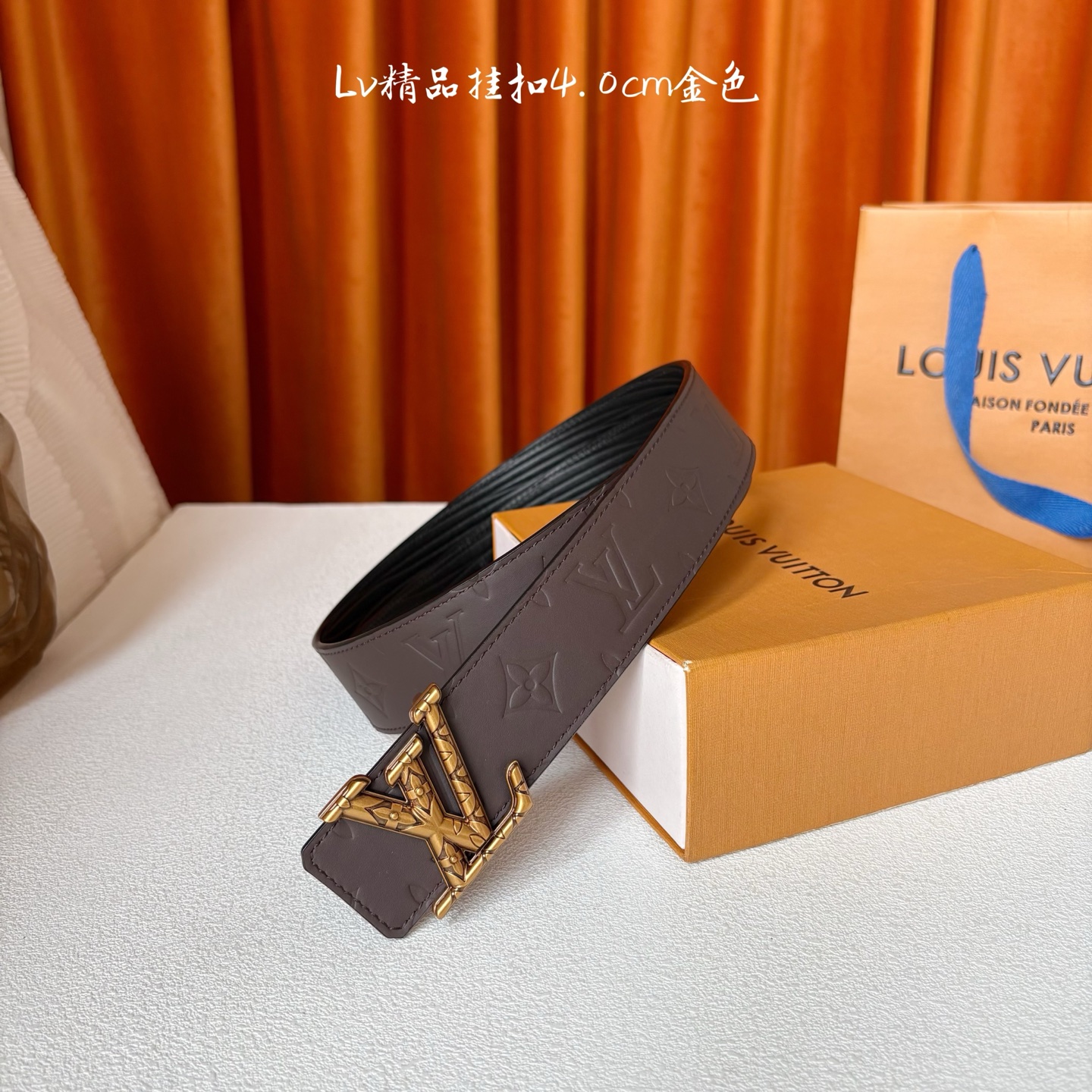 【LOUIS VUITTON】：经典原单品质，一面经典压花一面水波纹底，原单精品挂扣，精工制作，细节看图