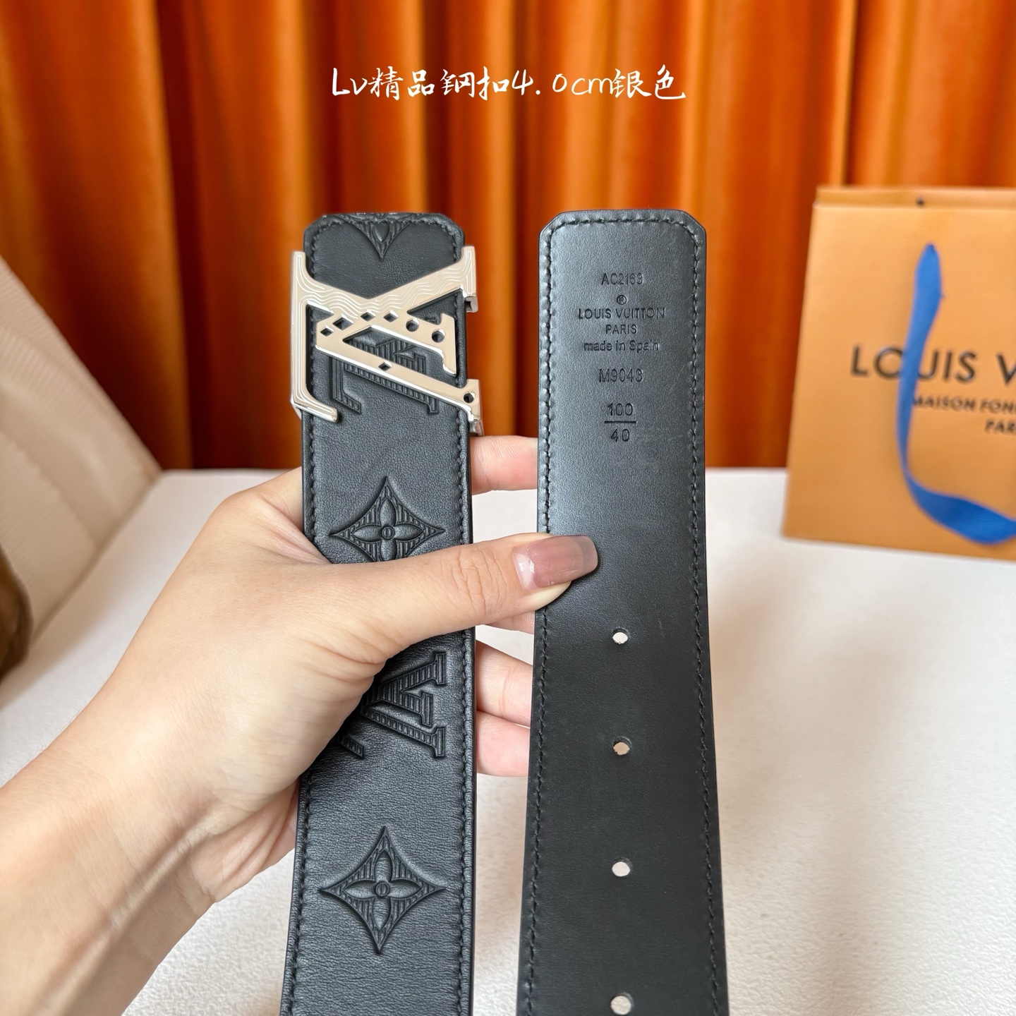 【LOUIS VUITTON】：经典原单品质，经典压花面配原版平纹底，搭配原单精品钢扣，精工制作，细节看