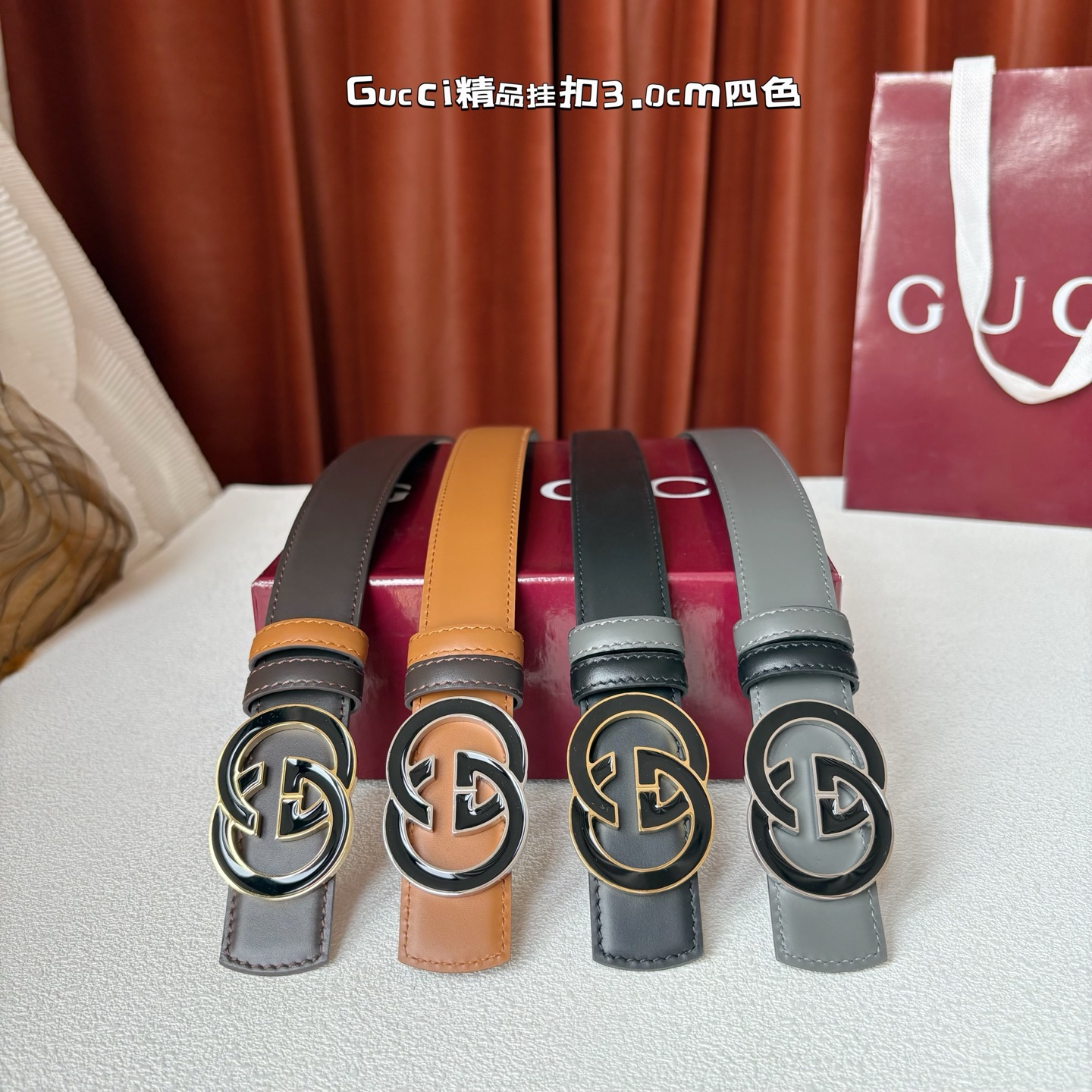GUCCI bælte Gucci 3,0 cm