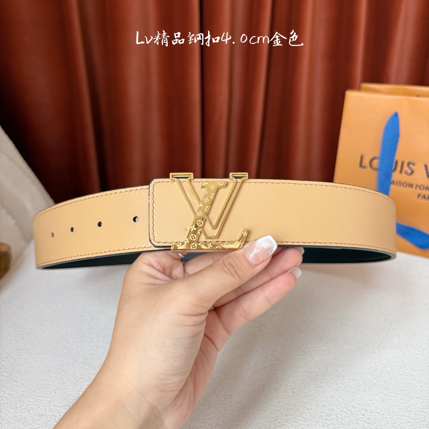 🅿️150【LOUIS VUITTON】：经典原单品质，经典平纹面配原版平纹底，搭配原单精品钢扣，精工制作，细节看图，实物拍摄，高端奢华，宽度4.0cm